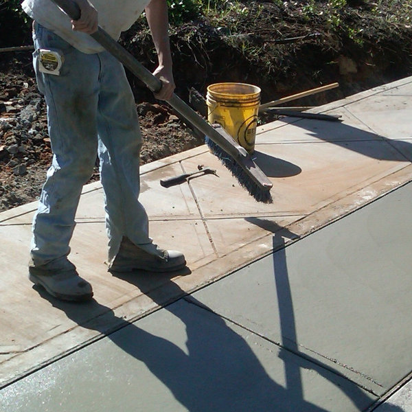 new sidewalk construction new sidewalk construction